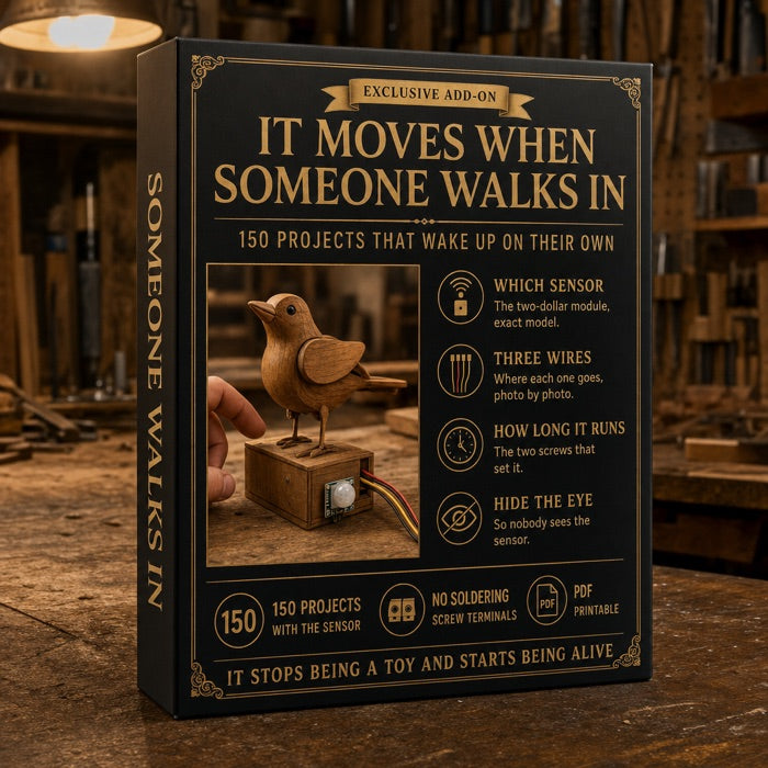 It Moves When Someone Walks In